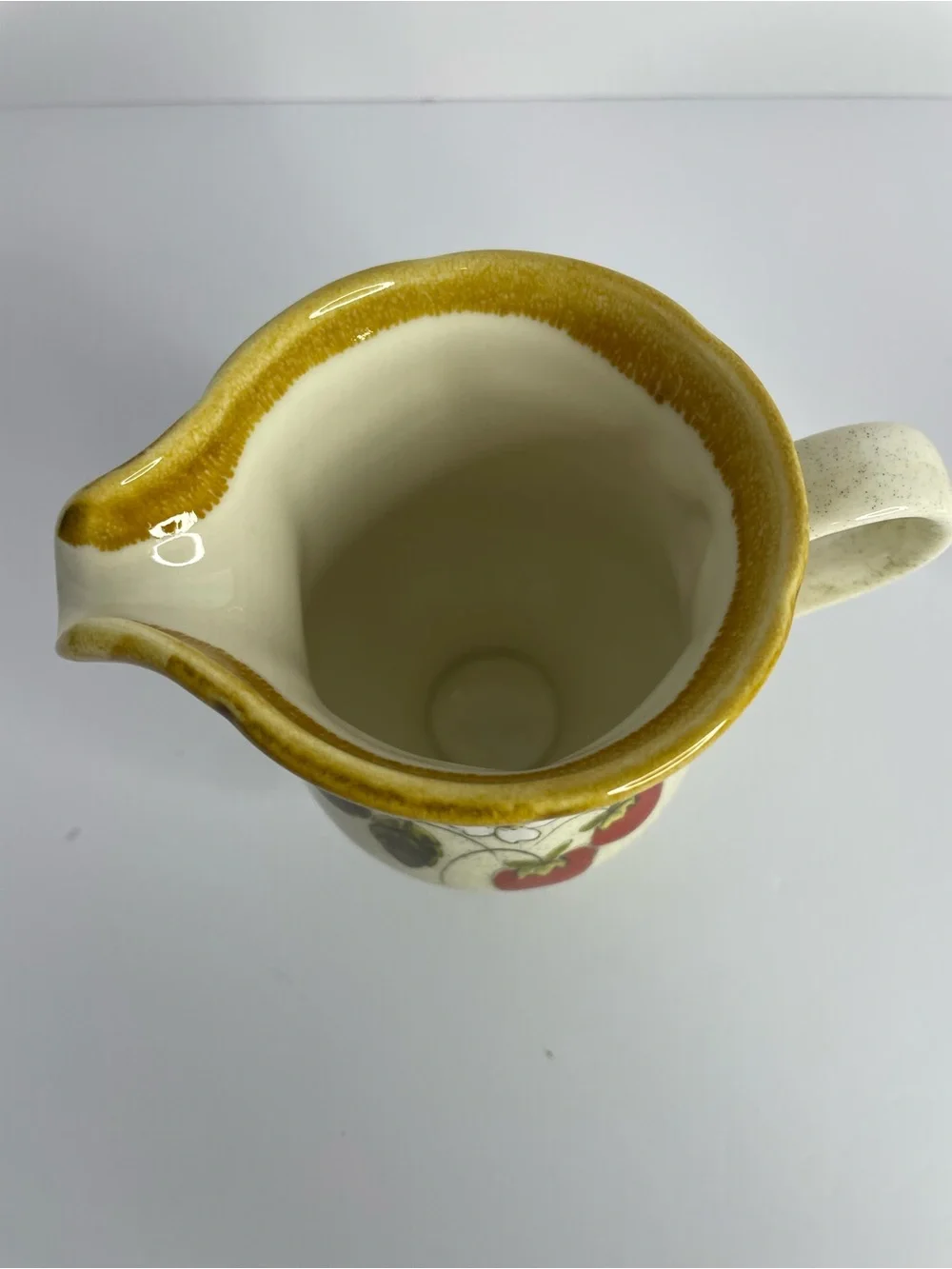 VTG Mikasa Strawberry Festival Creamer and Sugar Bowl Set EB 801 Excellent